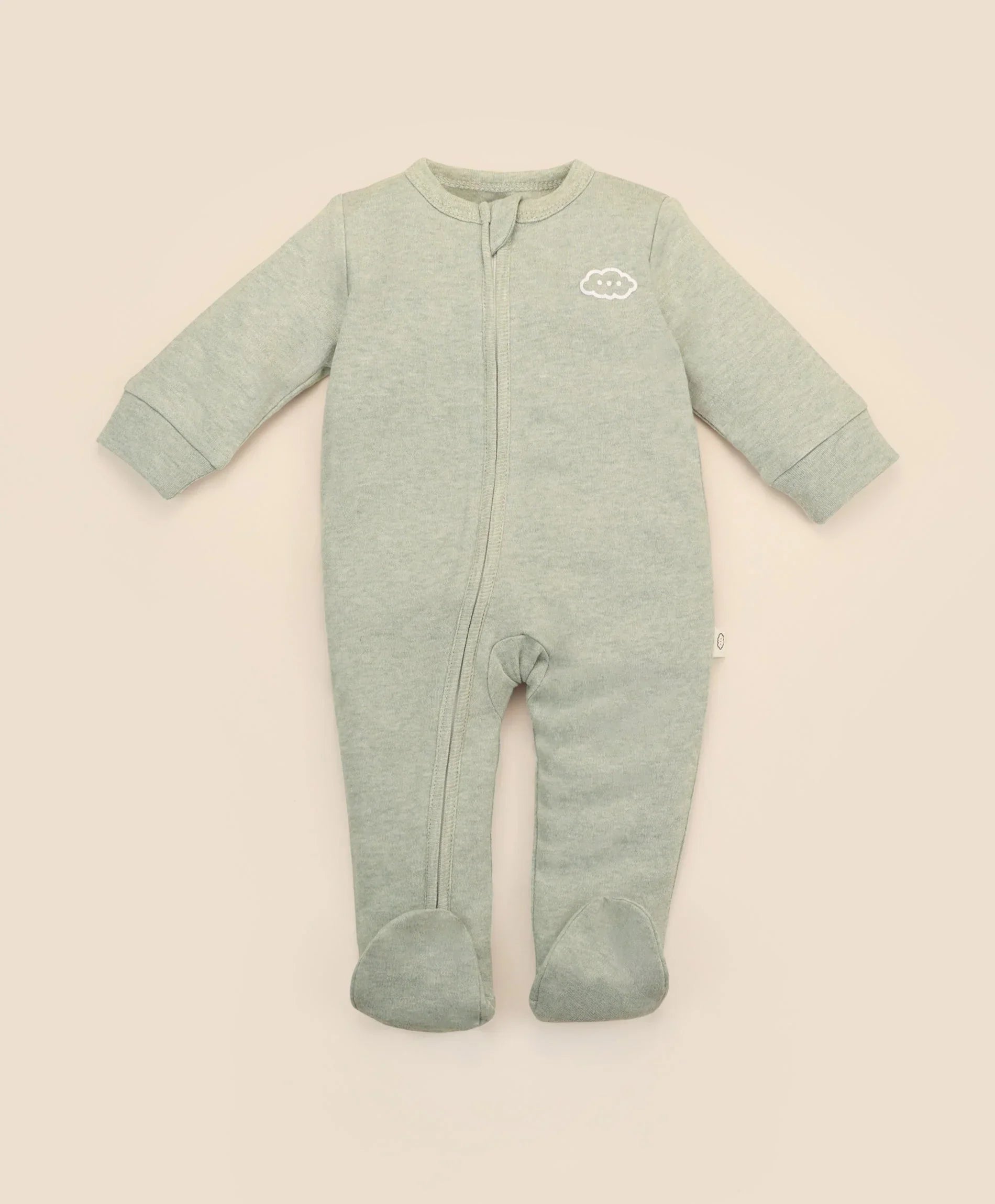6PC essentials set - Heather sage green Lummi in Colour Babywear