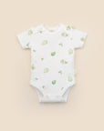 Baby short sleeve bodysuit - Avocados Lummi in Colour Babywear