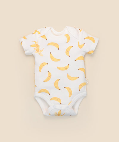 Short sleeve bodysuit - Bananas Lummi in Colour Babywear