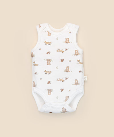 Singlet - Bear & Fox Lummi in Colour Babywear