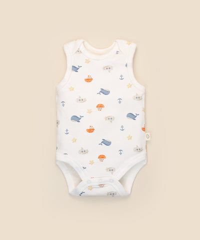 Singlet - Sea Lummi in Colour Babywear