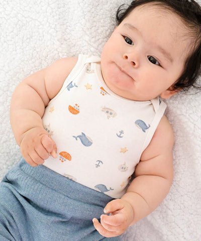 Singlet - Sea Lummi in Colour Babywear