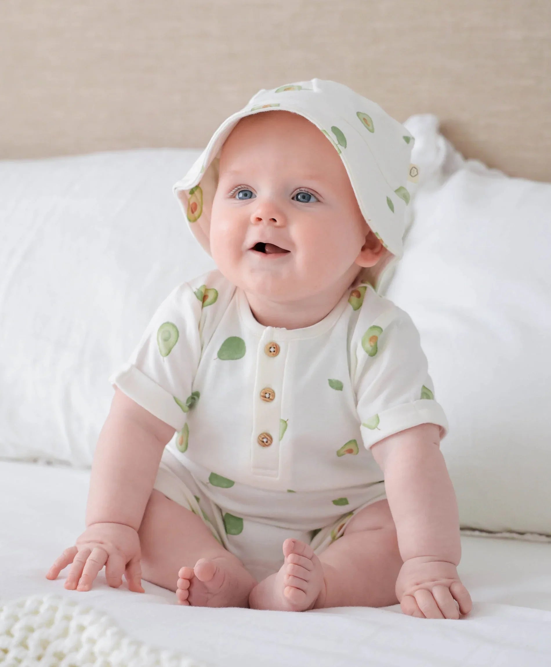 Sun hat - Avocados Lūmmi in Colour™ Babywear