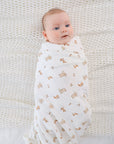 Swaddle wrap - Bear & Bunny