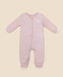 Organic Cotton Waffle Growsuit - Lavender