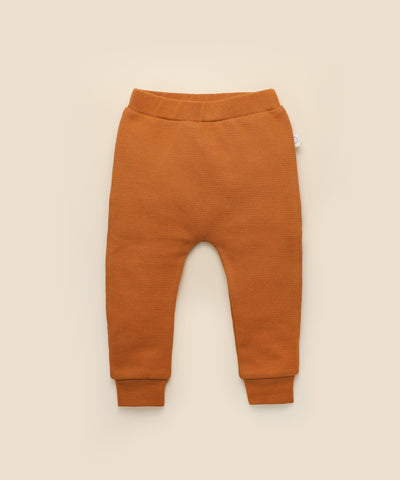 Waffle Baby Leggings - Ginger Lummi in Colour Babywear